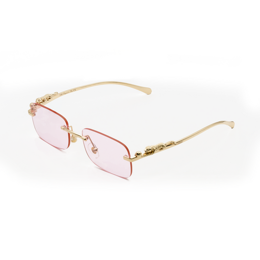 Panthère Light Pink - 9K Gold Plated